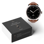 DIY Mechanical Watch Kit - Wright Classic 44mm - Complete Watchmaking Set with ETA Movement - Diazza
