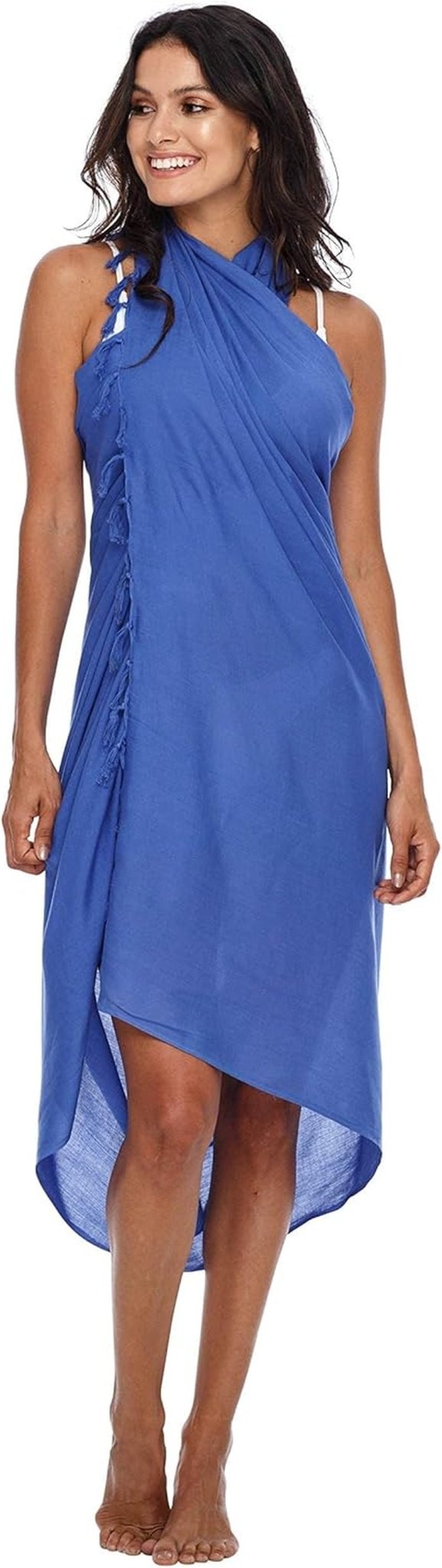 Women's Beach Sarong Wrap - Swimsuit Cover Up Pareo Skirt - Multi - Style Beach Dress - Diazza