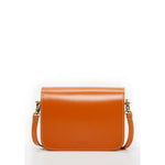 Women's Light Brown Leather Crossbody Bag - SUSU Nanah Vintage Camera Style Purse - Diazza