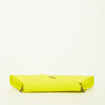 Women's Yellow Leather Clutch Bag - SUSU Evening Crossbody Purse with Chain - Diazza