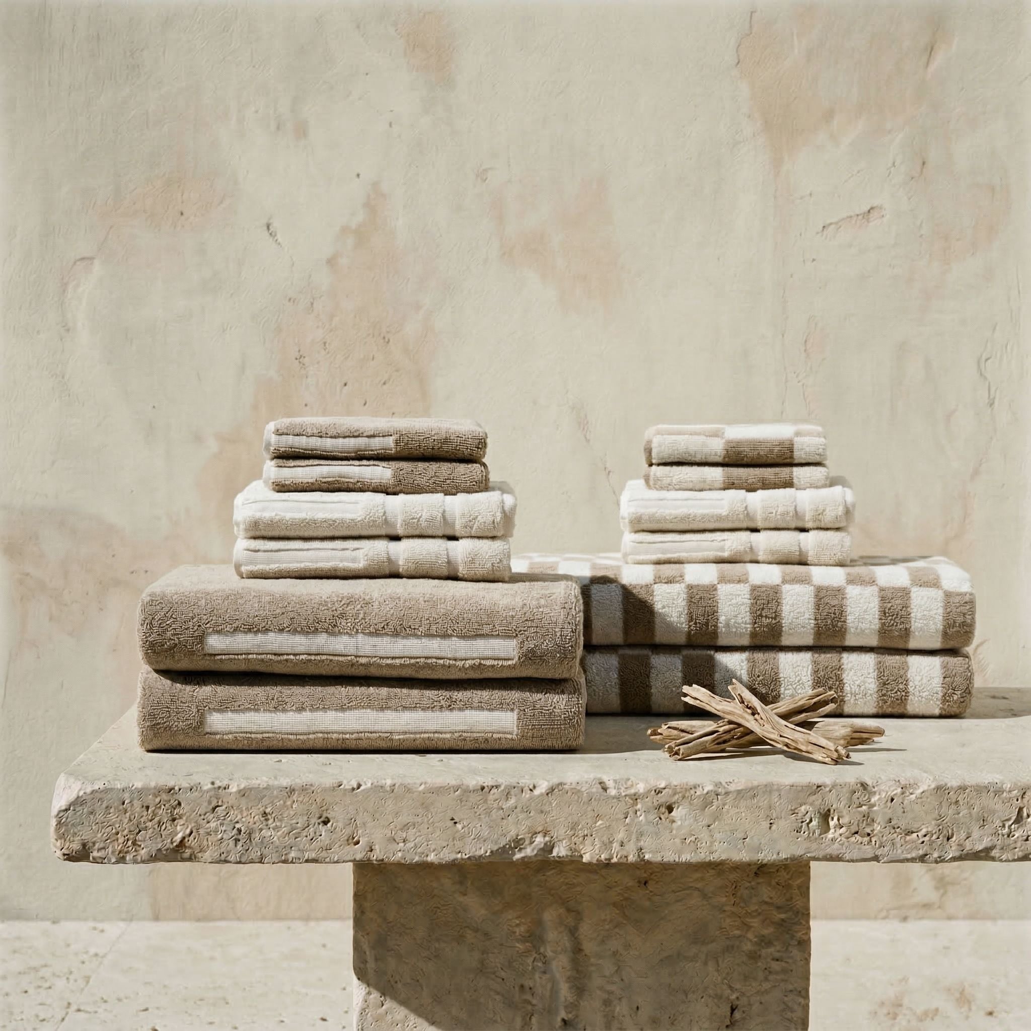Australian Cotton Towels Italic