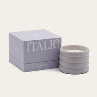 Ceramic Candle Italic