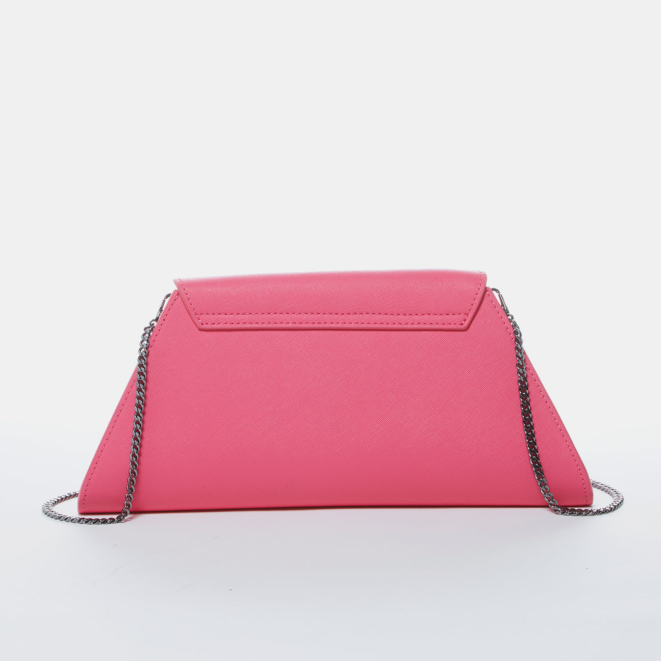 Hot Pink Purse Leather Clutch Bag Crossbody Evening Purse Unique Women's Handbag SUSU