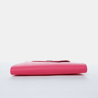 Hot Pink Purse Leather Clutch Bag Crossbody Evening Purse Unique Women's Handbag SUSU