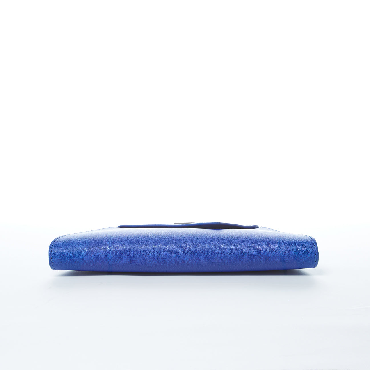 Women's Cobalt Blue Leather Clutch Bag - SUSU Evening Crossbody Purse with Chain SUSU