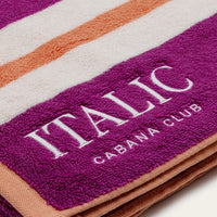 Bondi Cabana Towels Italic