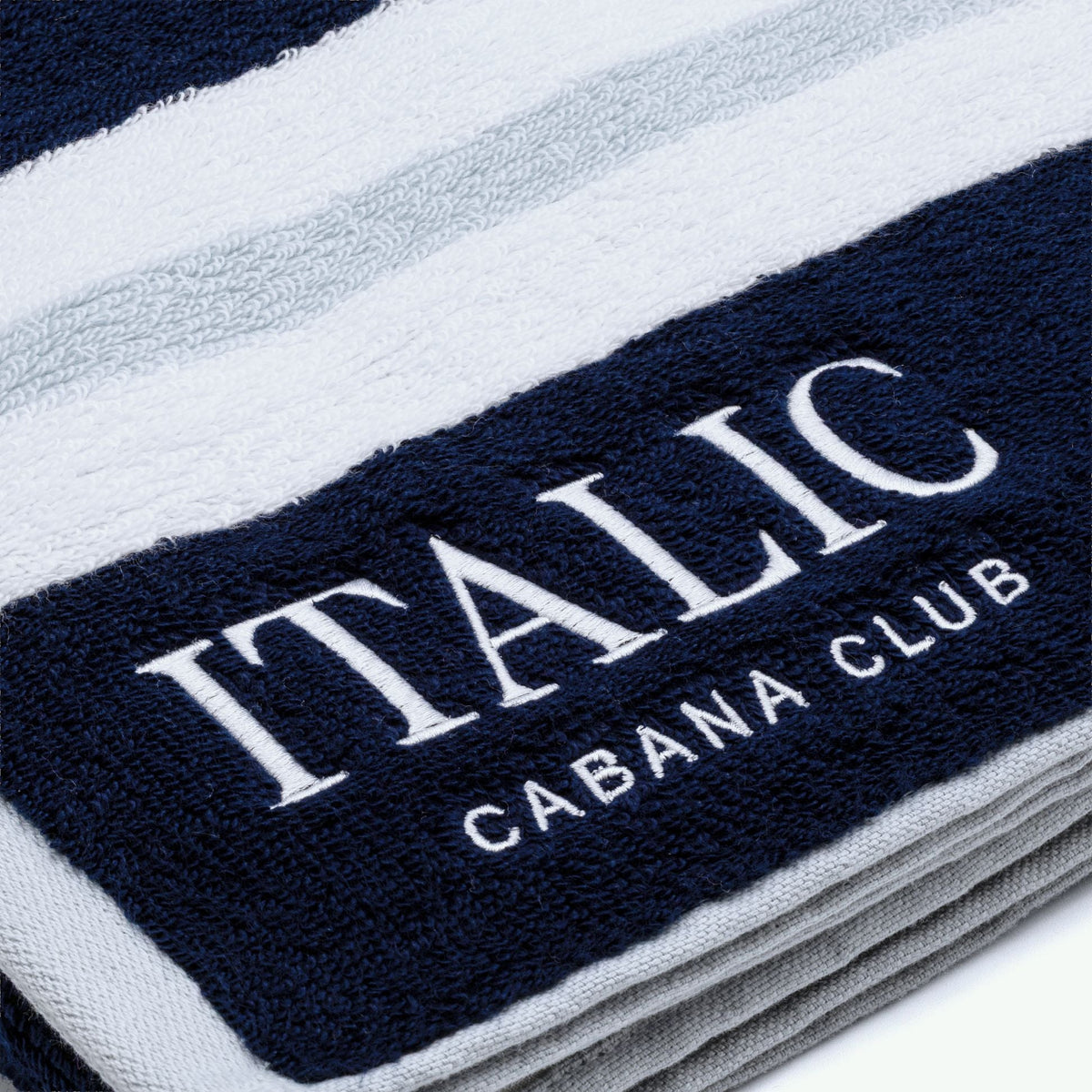 Bondi Cabana Towels Italic
