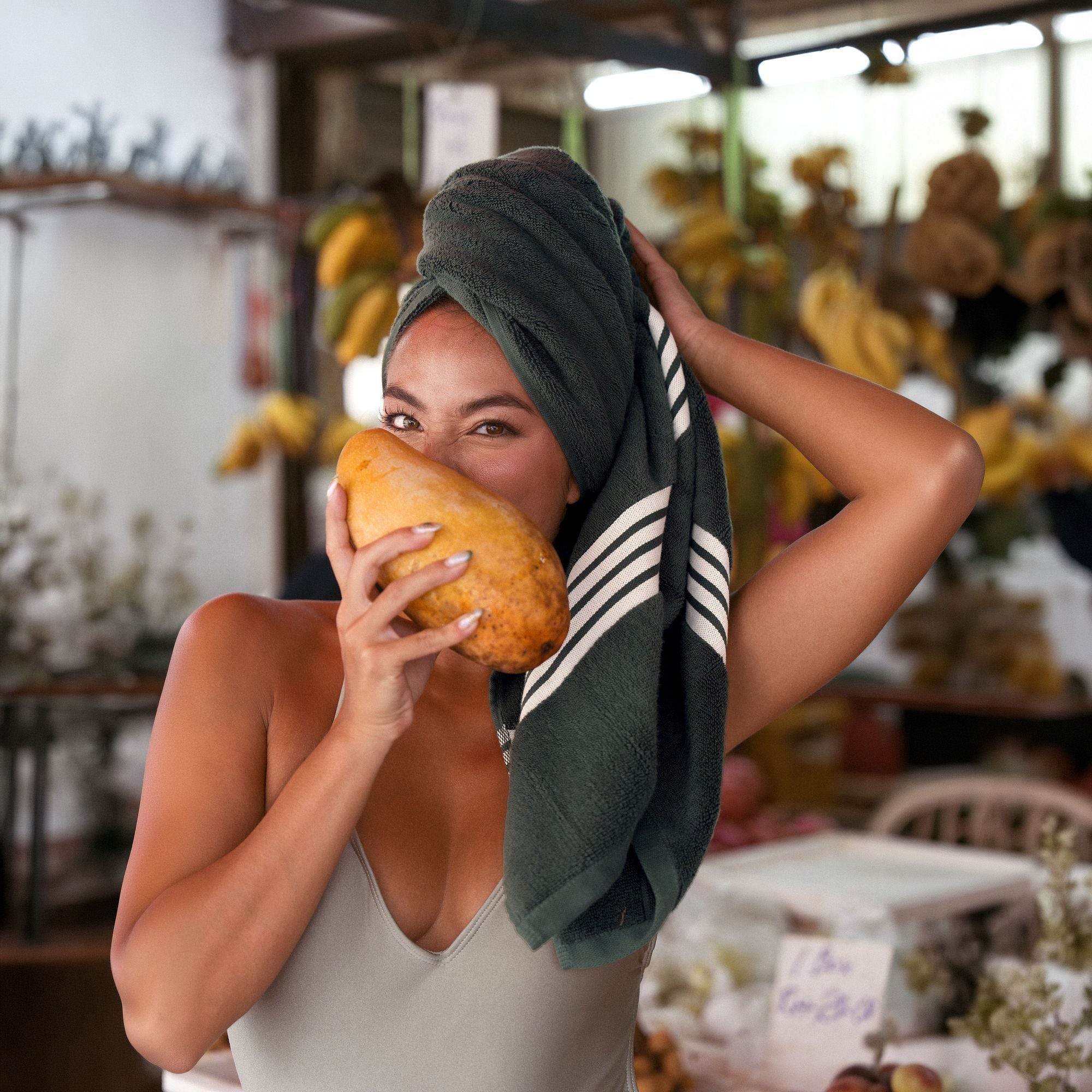 Australian Cotton Towels Italic