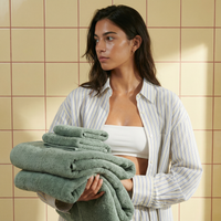 Ultraplush Australian Cotton Towels Family Set Italic