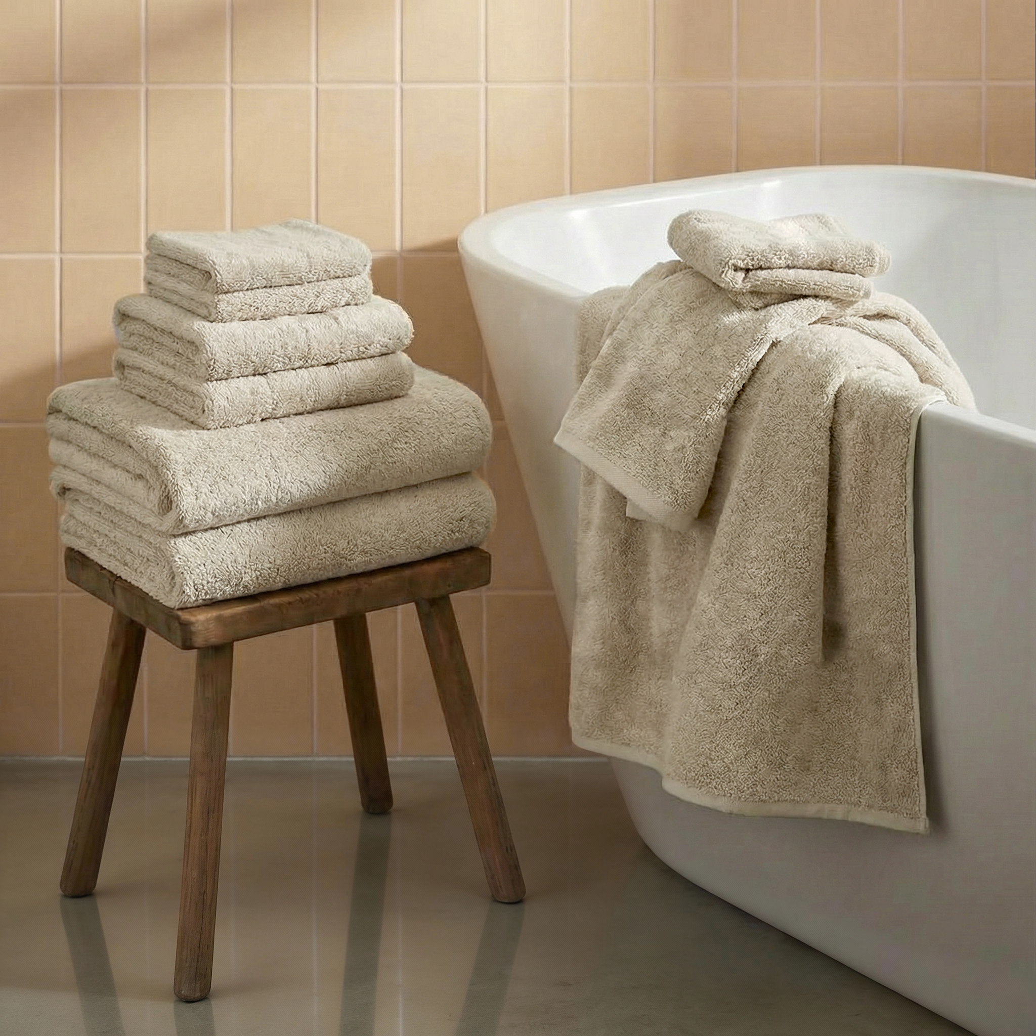 Ultraplush Australian Cotton Towels Family Set Italic