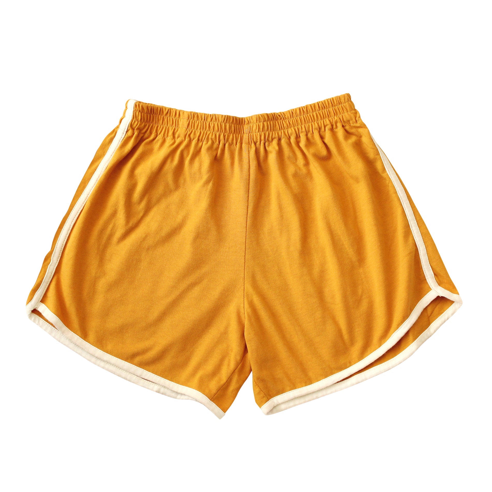 GIRL Seaside Runner Recycled Shorts in Sunflower Yellow BrunnaCo