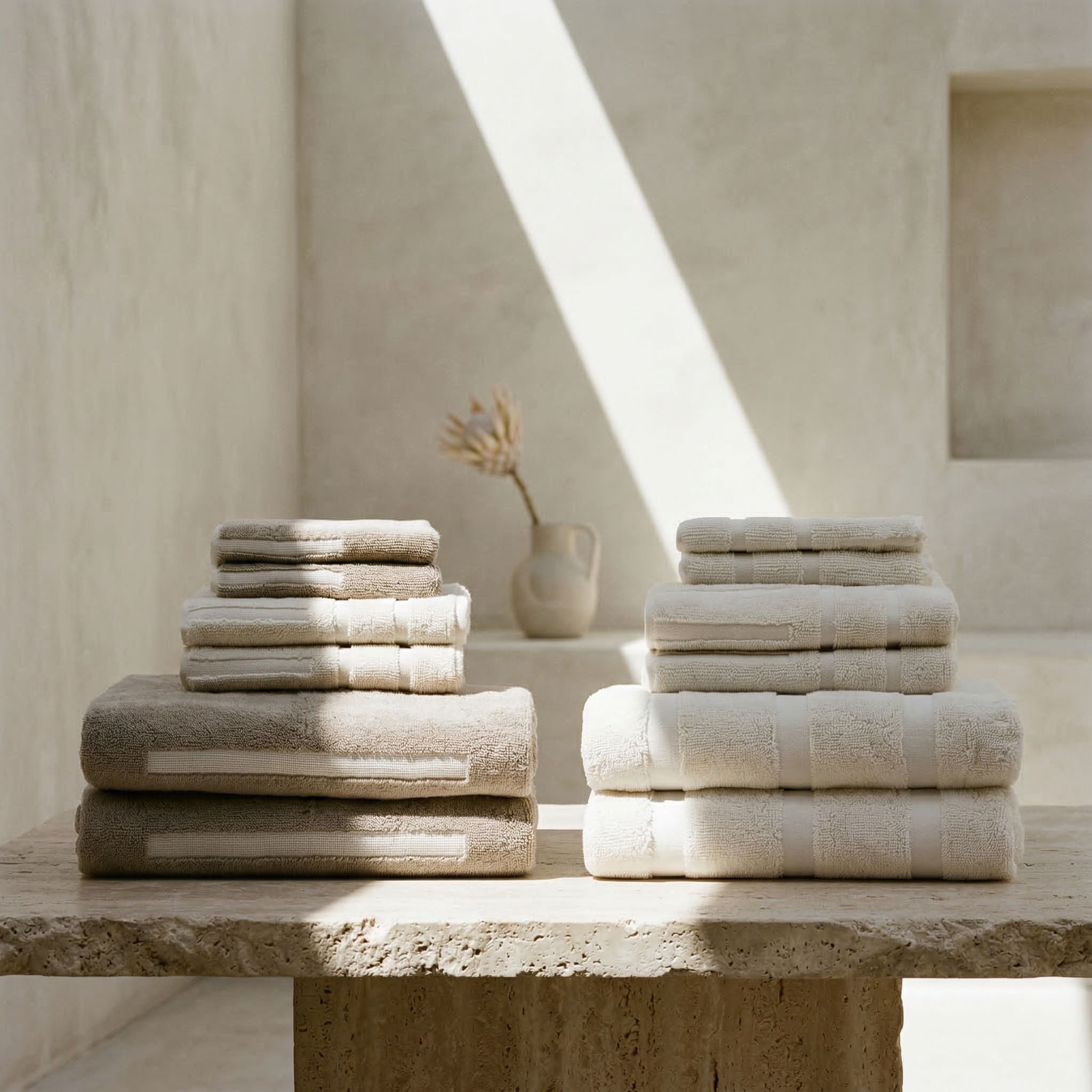 Australian Cotton Towels Italic