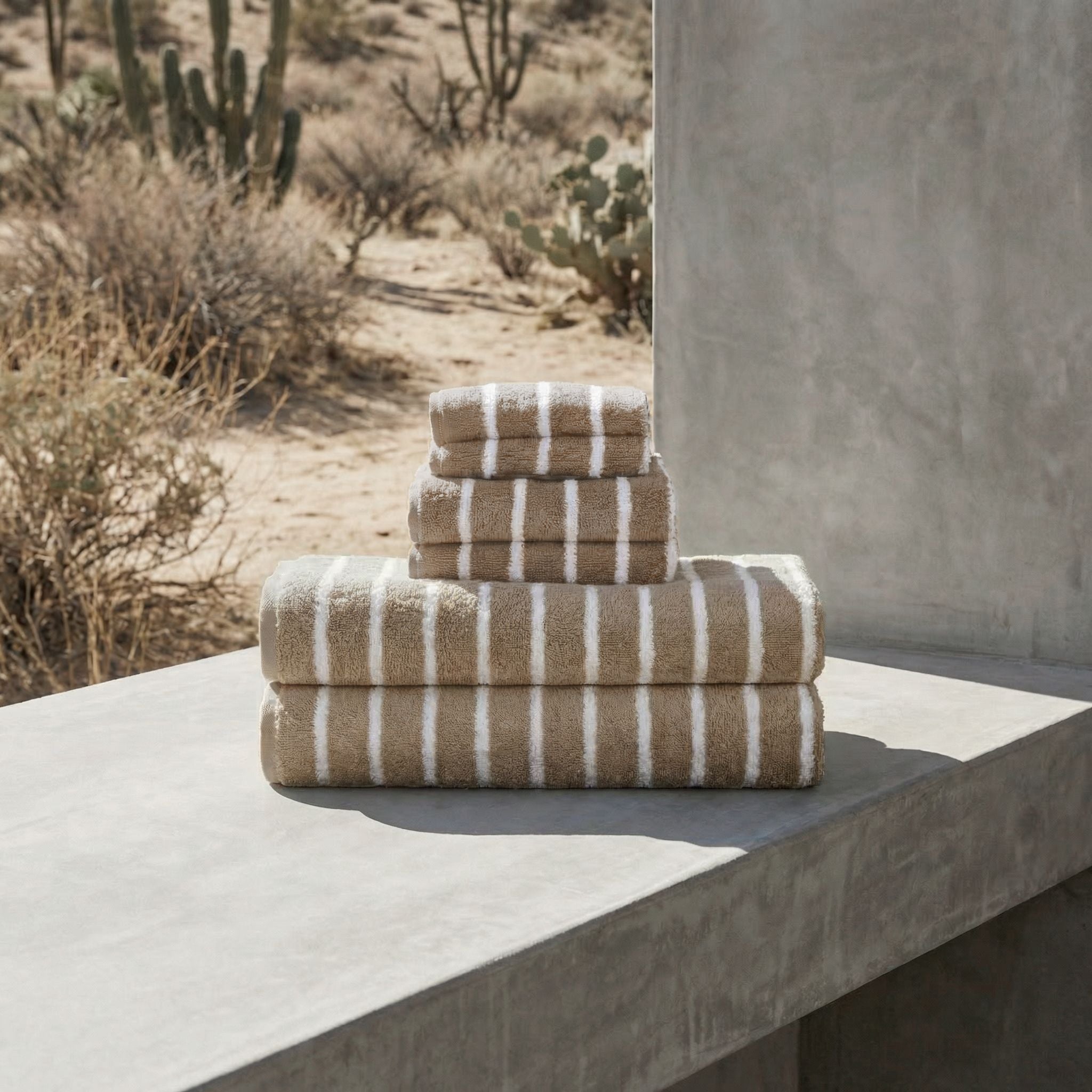 Ultraplush Australian Cotton Towels Luxe Set Italic
