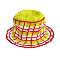 MARGARITA Plaid Crochet Hat BrunnaCo