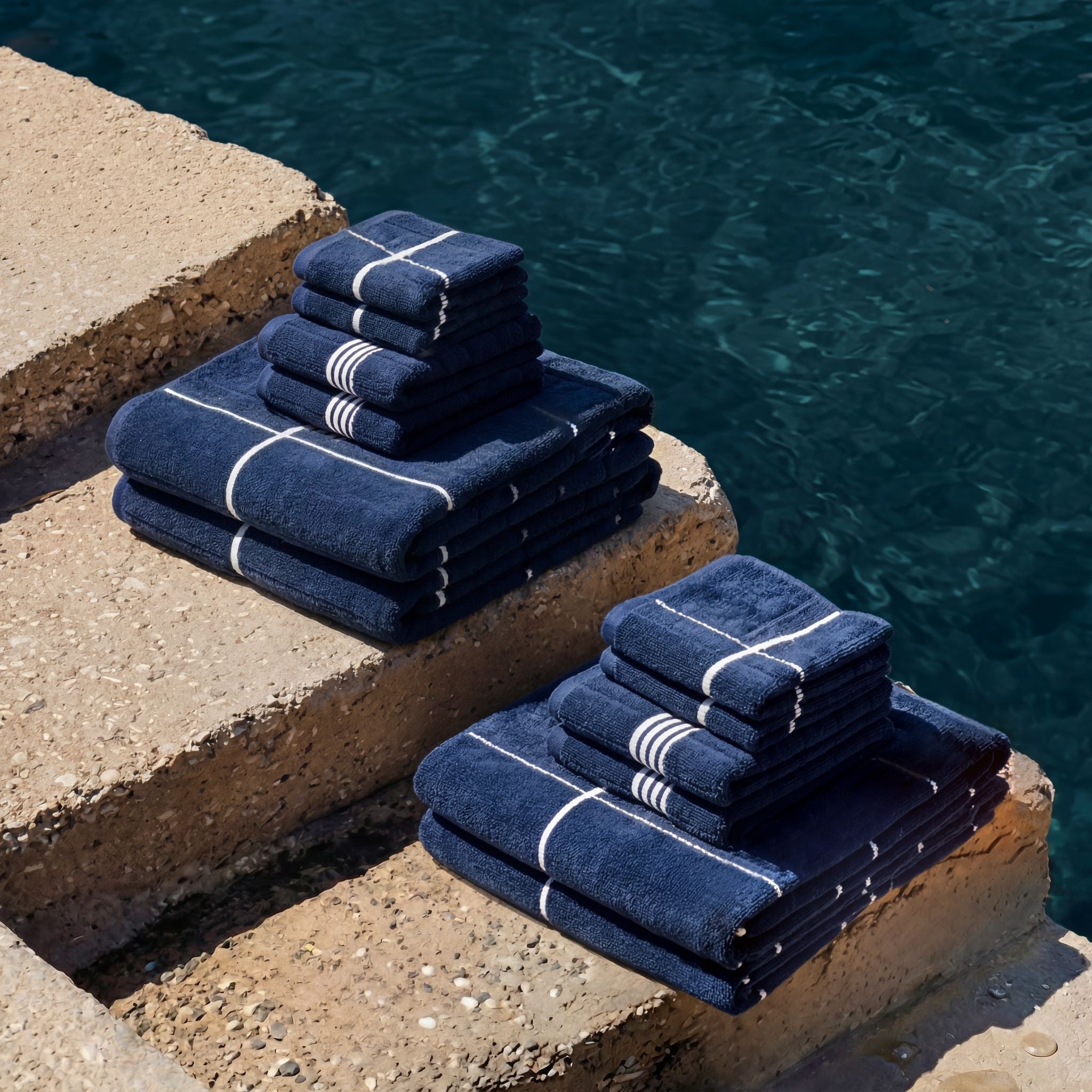 Miramar Australian Cotton Towels Italic