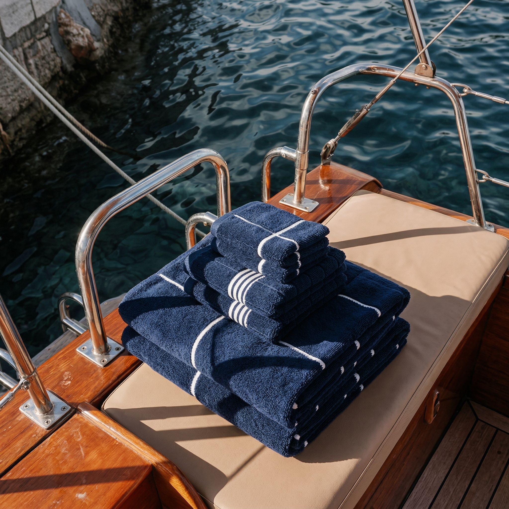 Miramar Australian Cotton Towels Italic