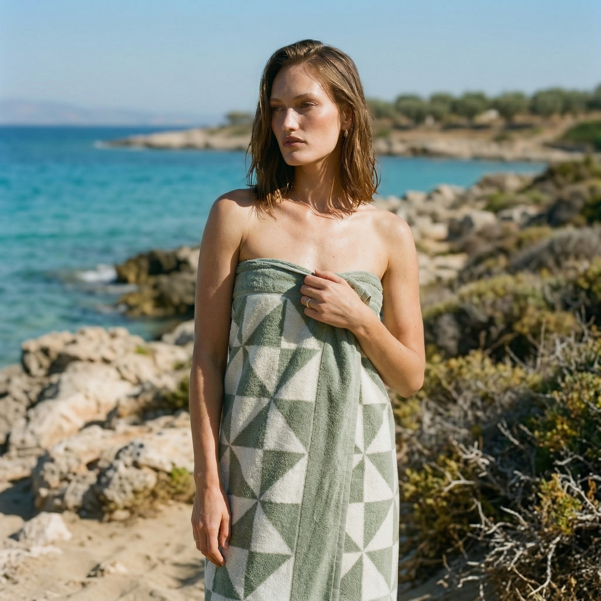 Australian Cotton Towels Italic