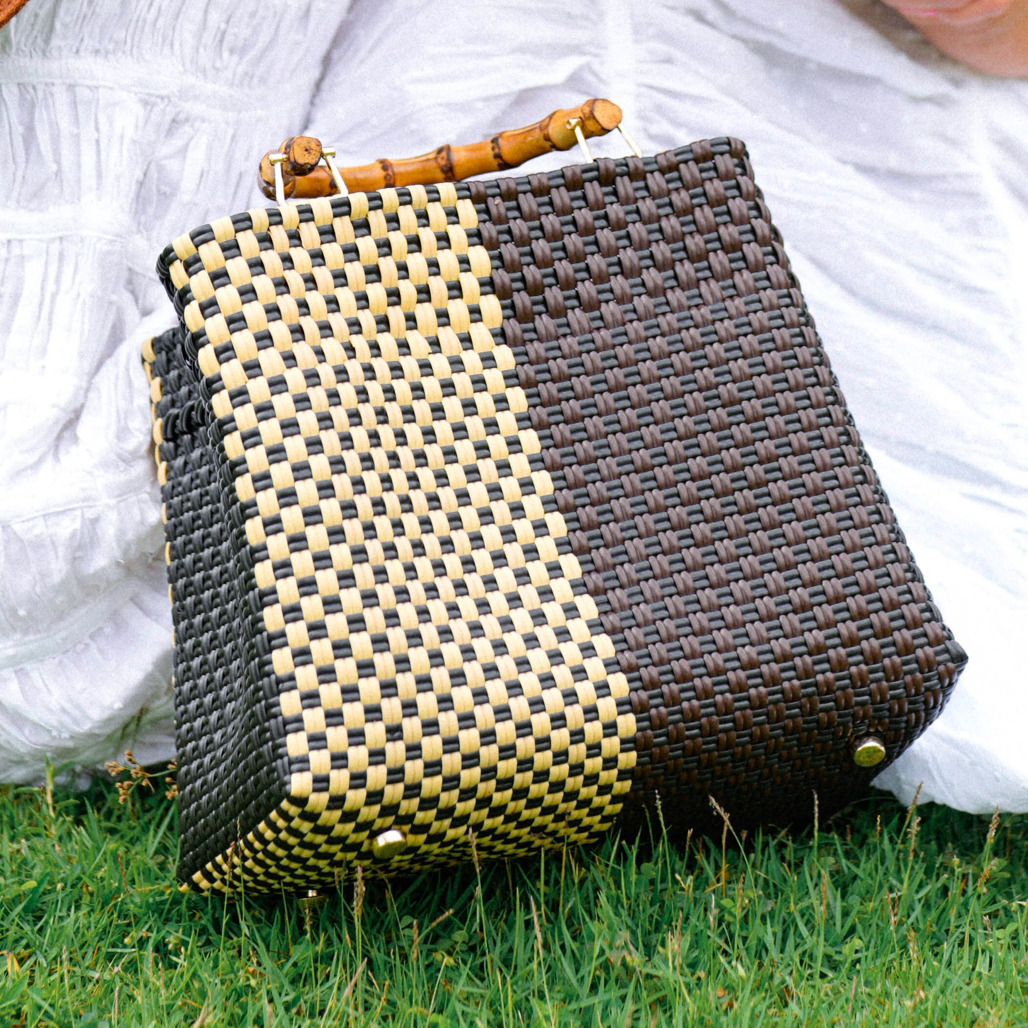 The Pasar Brea Recycled Market Tote Bag BrunnaCo
