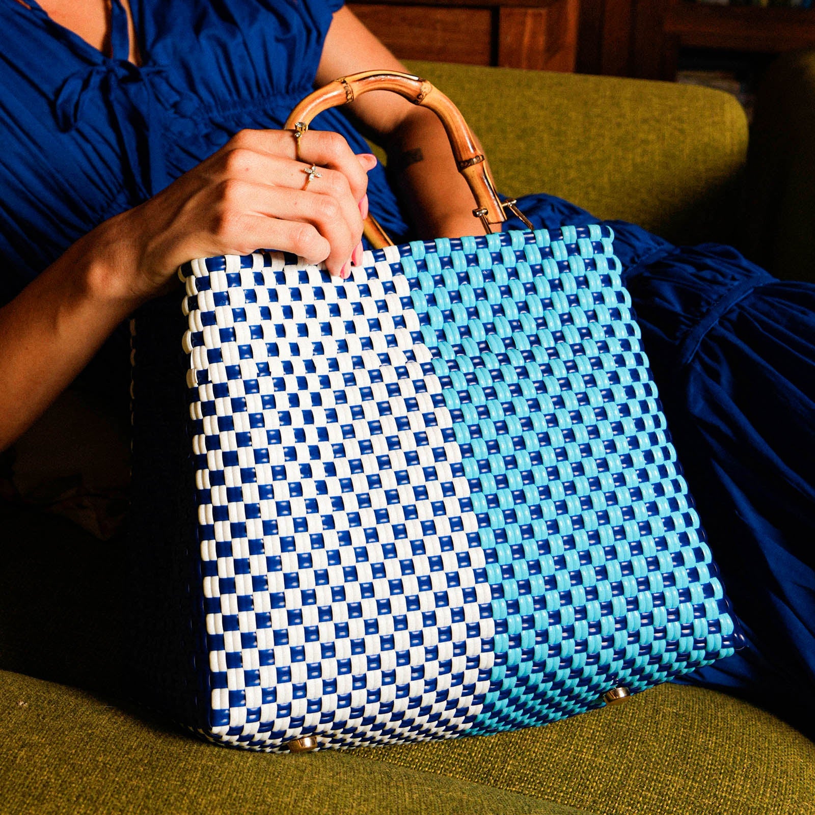 The Pasar Palisade Recycled Market Tote Bag BrunnaCo