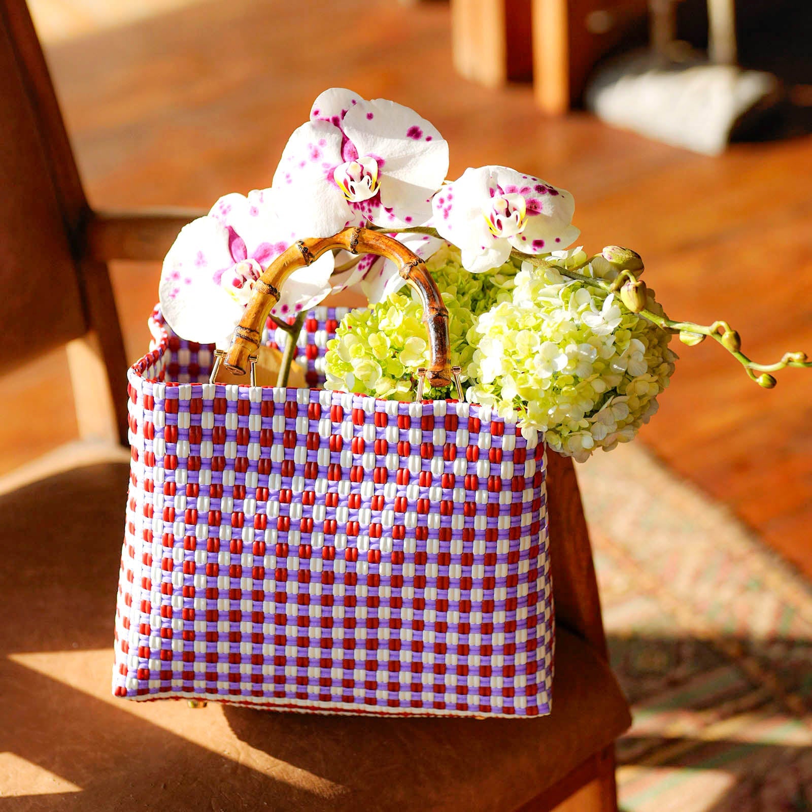 TUKU Beverly Recycled Market Tote Bag BrunnaCo