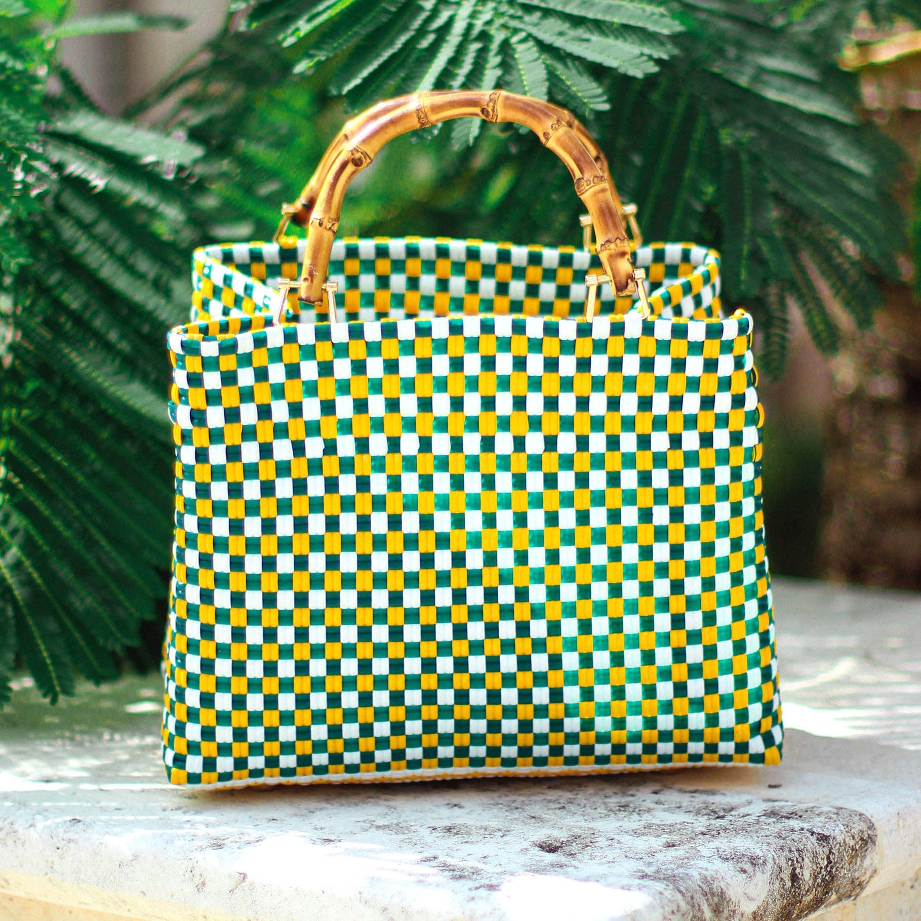 TUKU Borrego Recycled Market Tote Bag BrunnaCo
