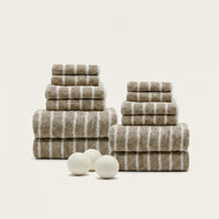 Ultraplush Australian Cotton Towels Family Set Italic