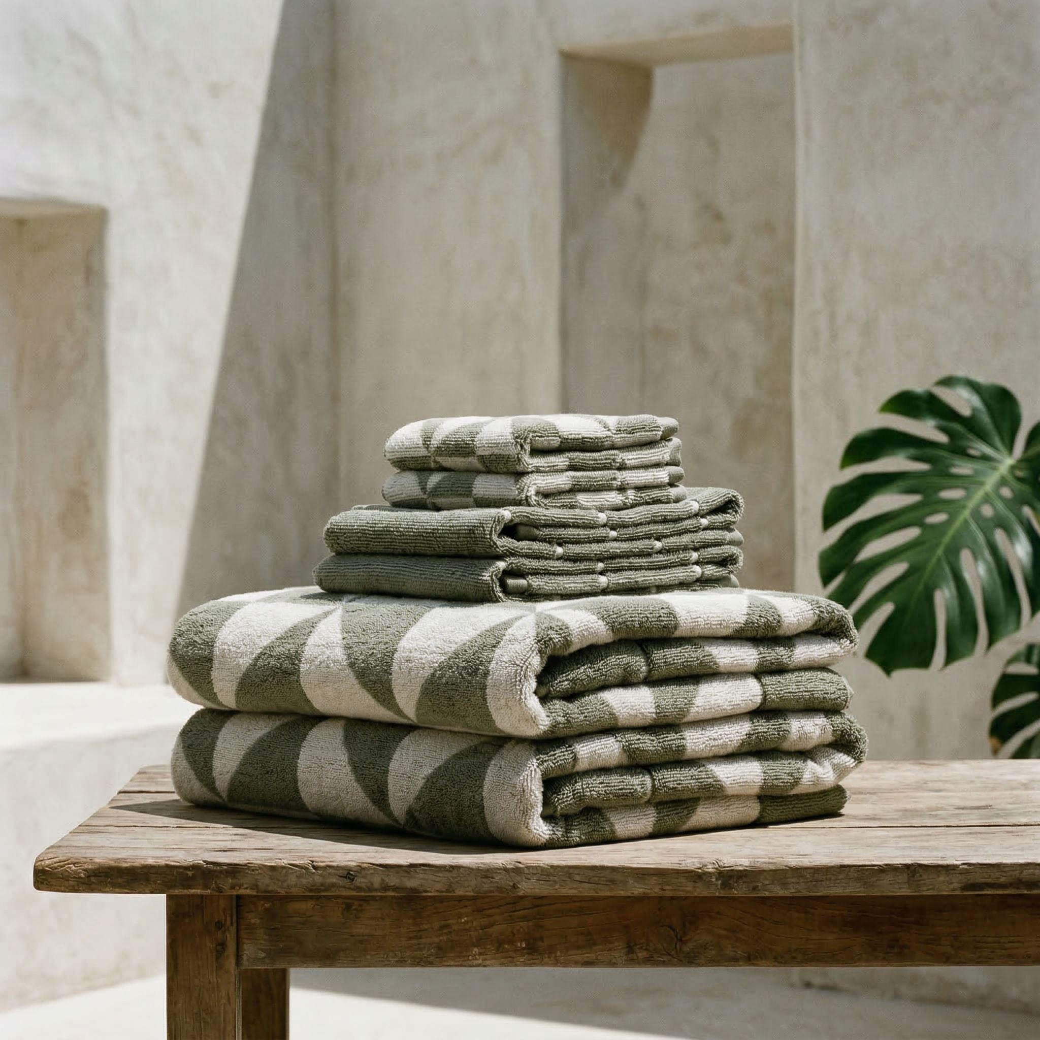 Australian Cotton Towels Italic