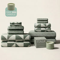 Australian Cotton Towels Italic