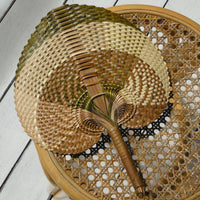 Balinese Woven Hand Fan "Uma" - Diazza