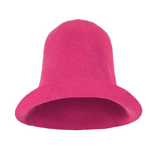 BLOOM Crochet Hat In Hot Pink - Diazza