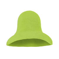 BLOOM Crochet Sun Hat In Lime Green - Diazza