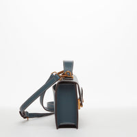 Leather Blue Purse Small Crossbody Bag SUSU