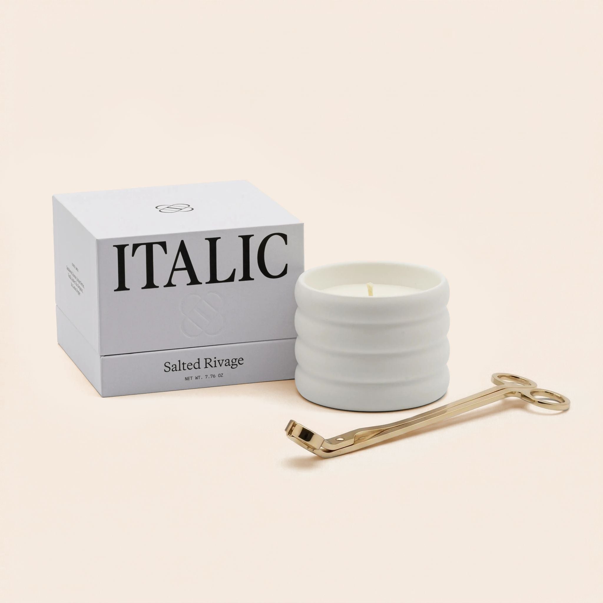 Ceramic Candle & Wick Trimmer Set - Diazza