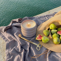 Ceramic Candle & Wick Trimmer Set - Diazza