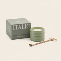 Ceramic Candle & Wick Trimmer Set - Diazza