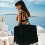 Clipa Extra Large Raffia Beach Tote Bag - DiazzaDC-Powered by People