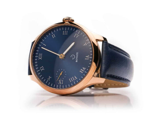 DIY Mechanical Watch Kit - Galileo Blue 44mm - Complete Watchmaking Set with ETA Movement - Diazza