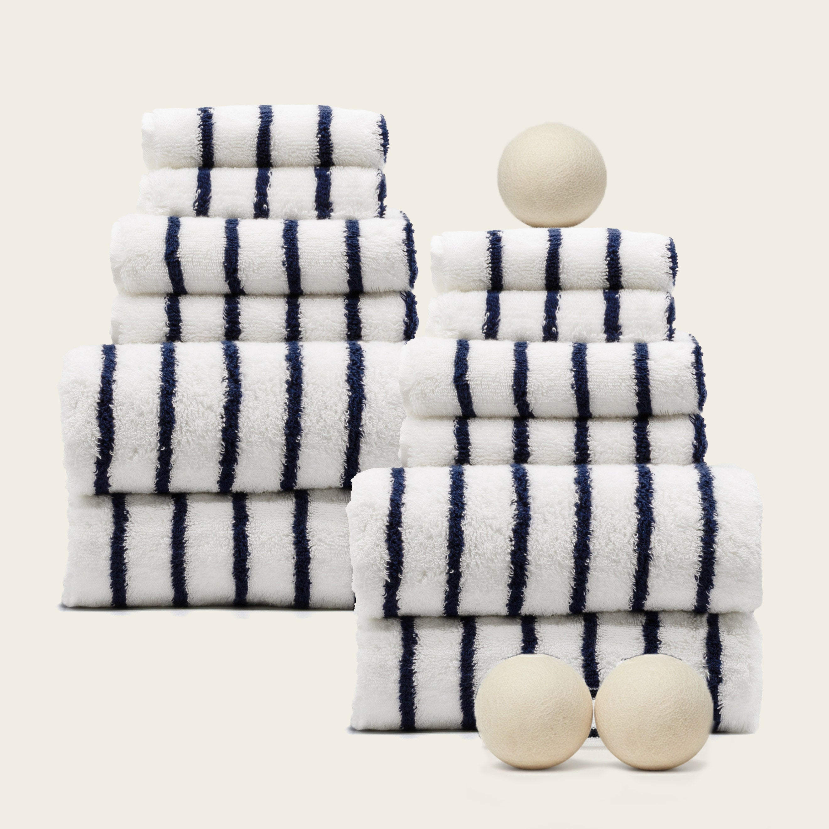Ultraplush Australian Cotton Towels Family Set Italic