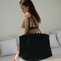 Clipa (XXL) Raffia Beach Tote Bag Powered by People