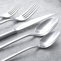 Emilia Mirror 20 - Piece Flatware Set - Diazza