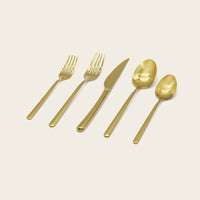 Emilia Mirror 20 - Piece Flatware Set - Diazza