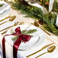 Emilia Mirror 20 - Piece Flatware Set - Diazza