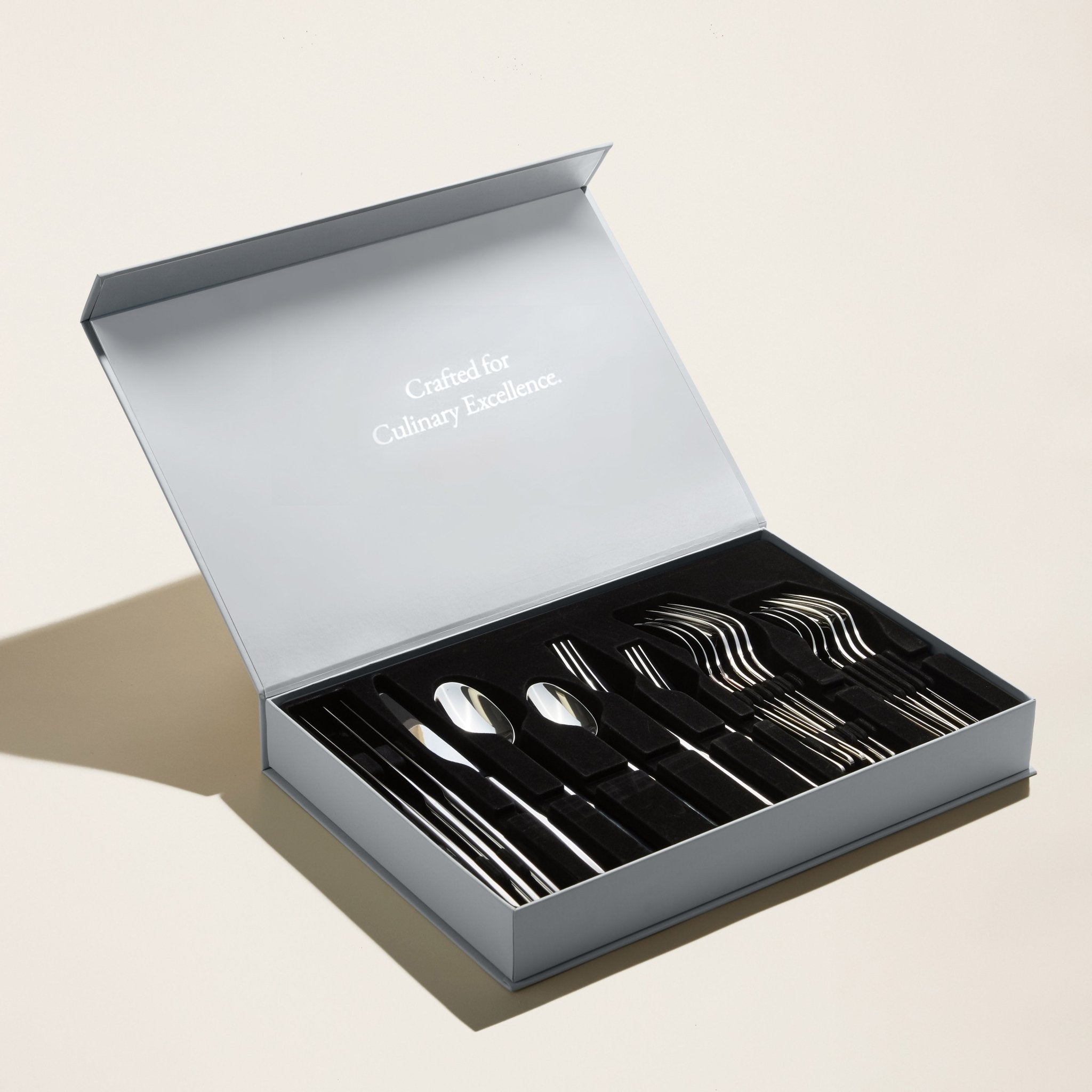Emilia Mirror 20 - Piece Flatware Set - Diazza