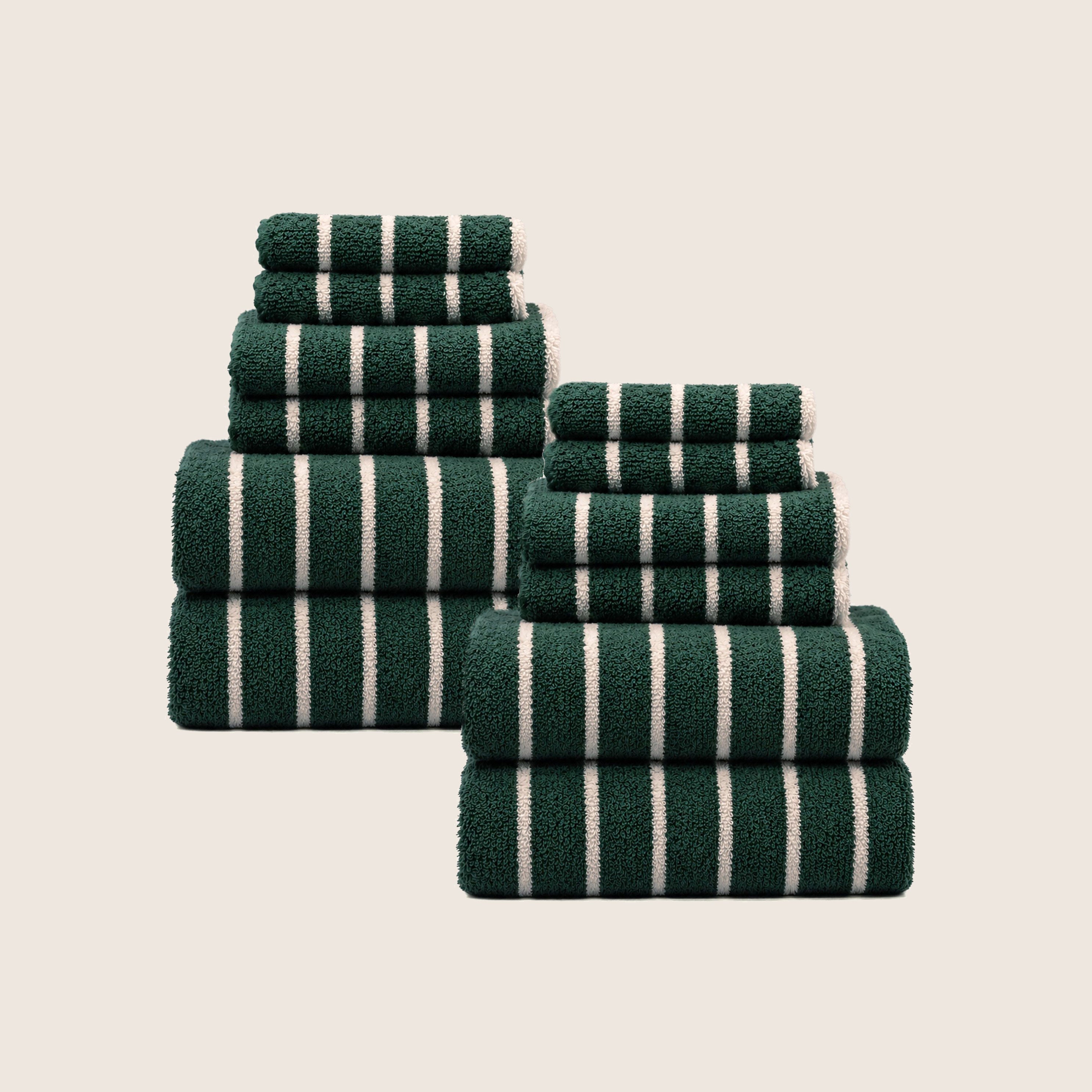 Ultraplush Australian Cotton Towels Family Set Italic