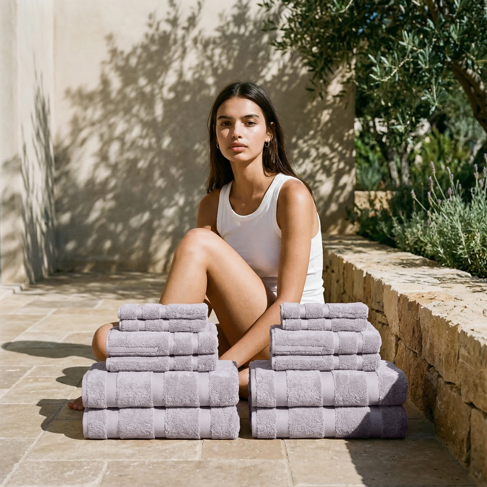 Australian Cotton Towels Italic