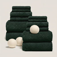 Ultraplush Australian Cotton Towels Family Set Italic