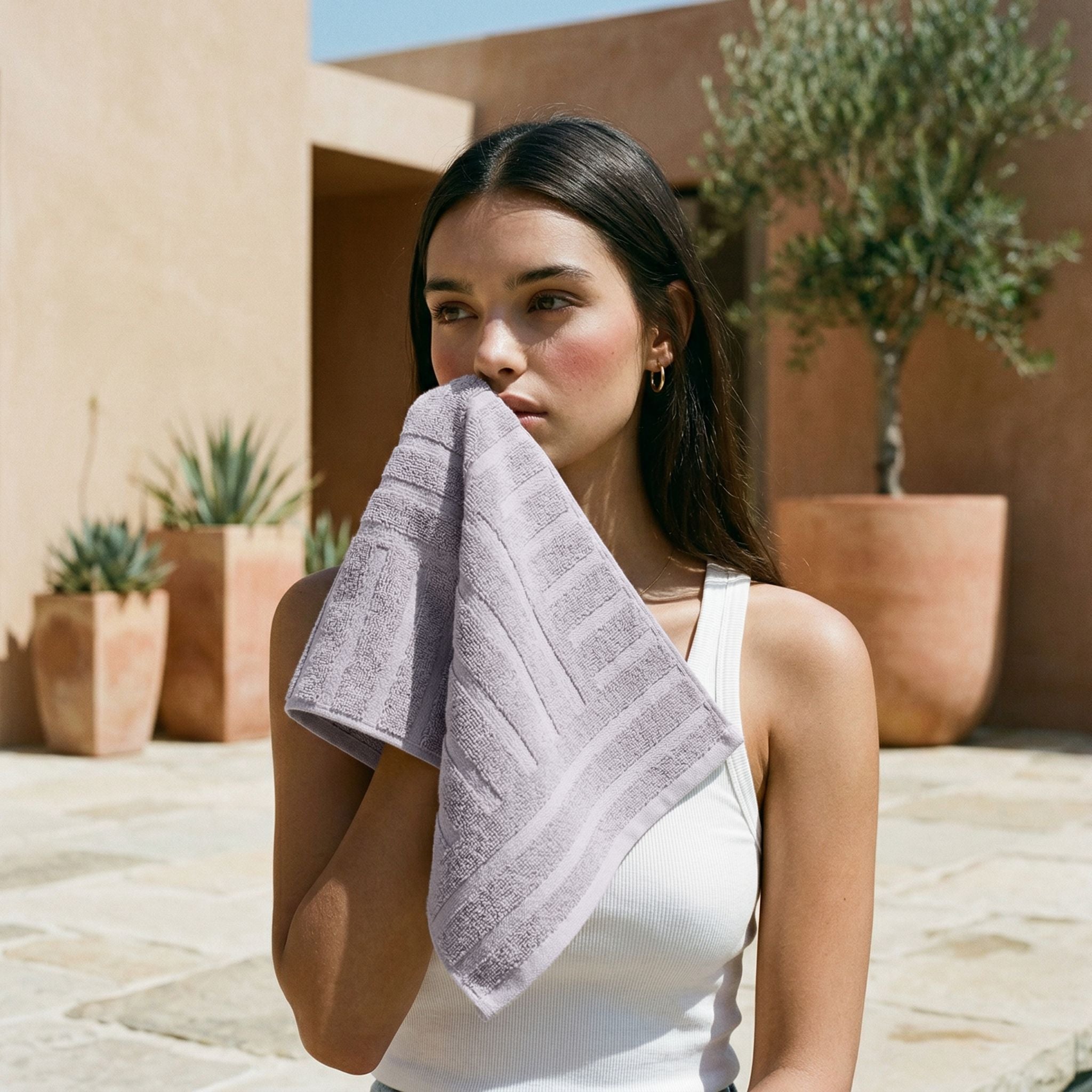 Australian Cotton Towels Italic