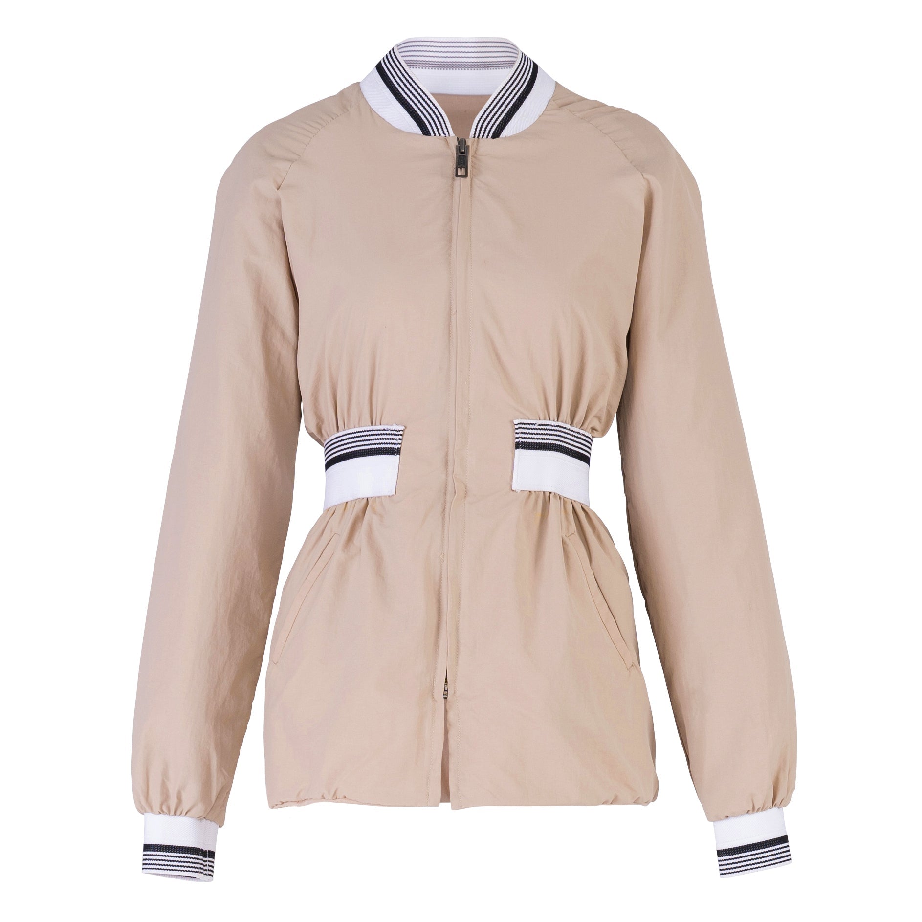 KAMALA Recycled Feminine Bomber Jacket - Diazza