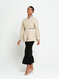 KAMALA Recycled Feminine Bomber Jacket - Diazza