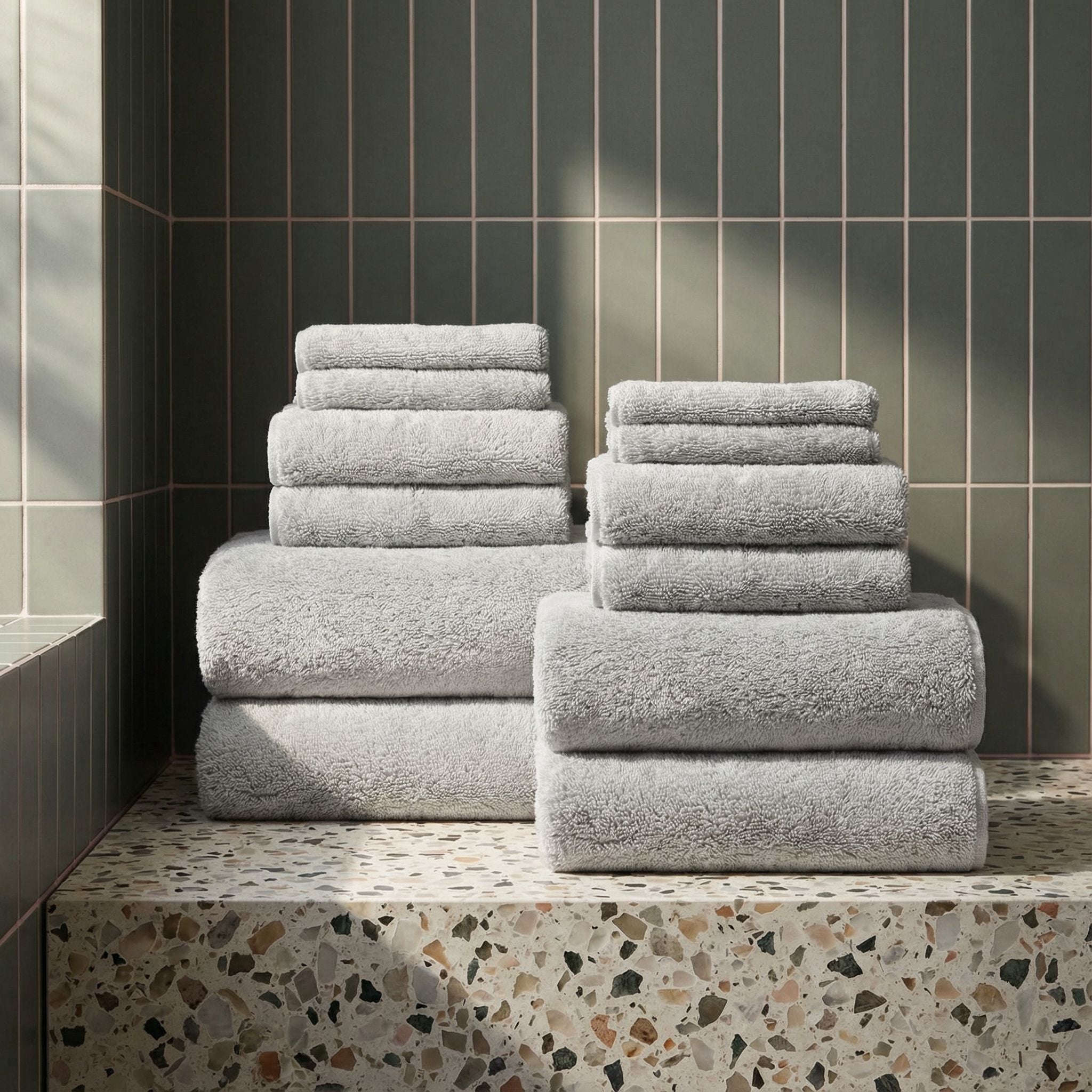Ultraplush Australian Cotton Towels Family Set Italic